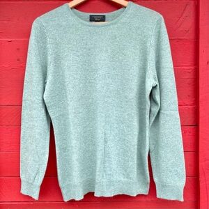 Luxury Cashmere by Charter Club crew neck long sleeve sweater